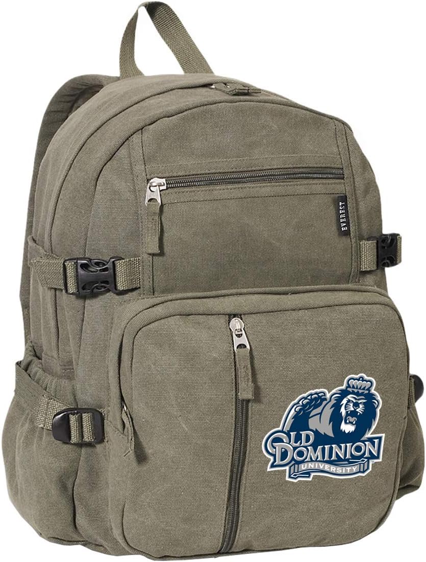 Broad Bay Old Dominion University Backpack Deluxe Canvas