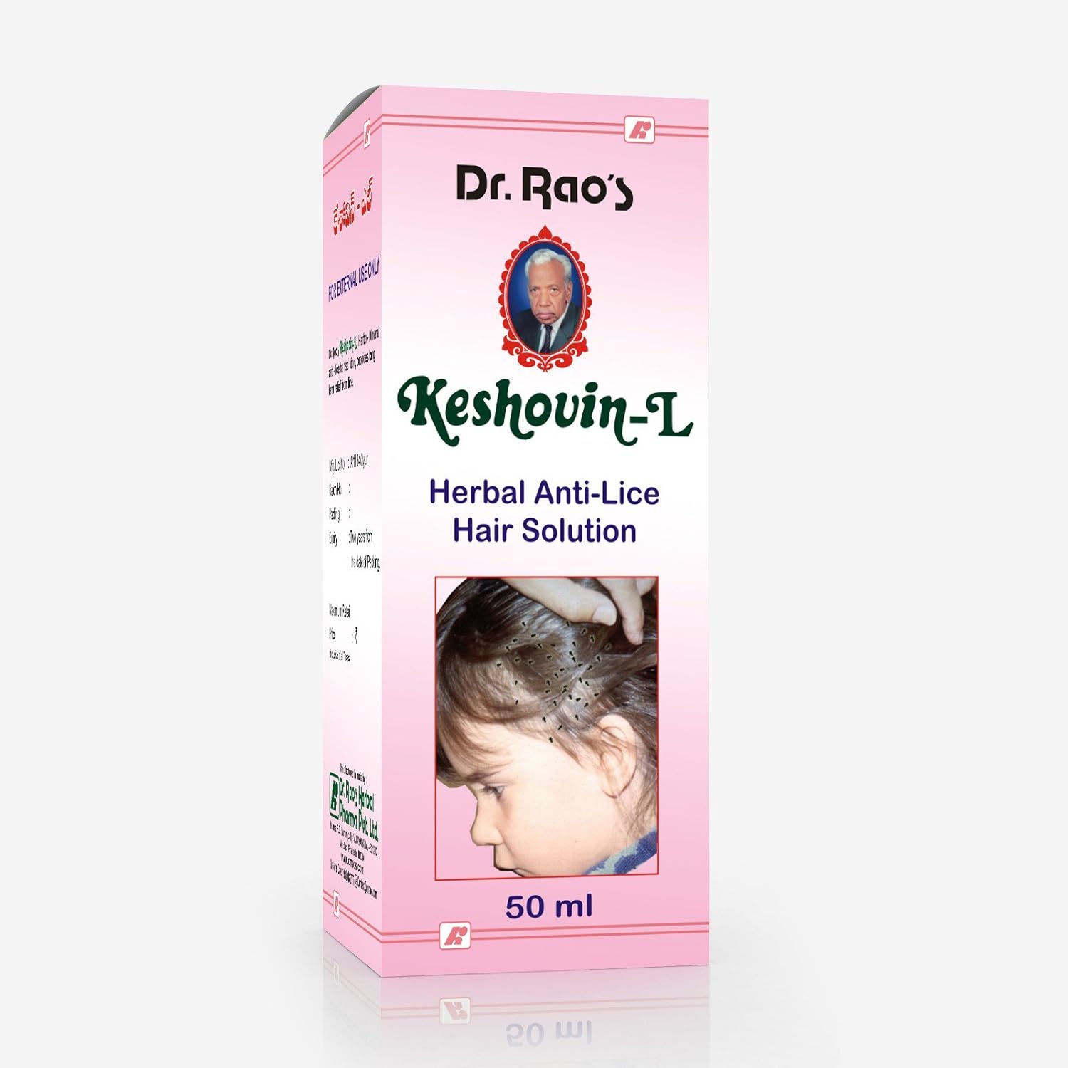 Dr Rao S Keshovin L Anti Lice Hair Oil 50ml Amazon In Health