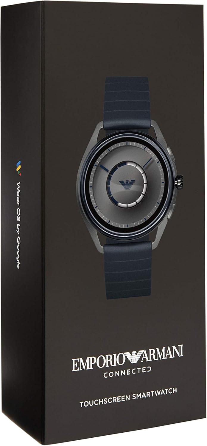 Emporio Armani Smartwatch para Hombre con Correa en Caucho ART5008 ...