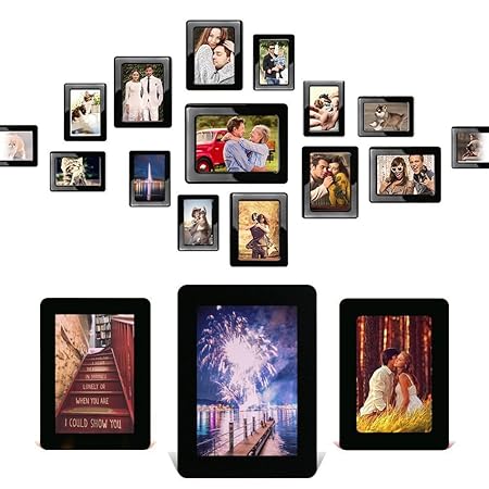 Marco de fotos magnético para frigorífico, cierre magnético marco ...