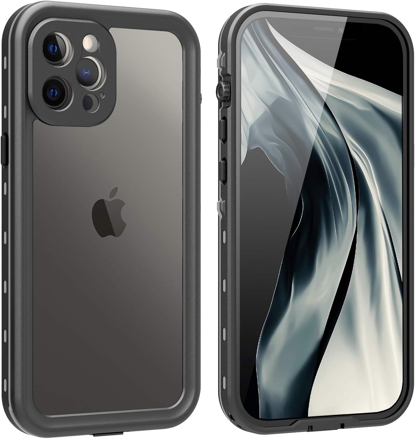 iPhone 12 Pro Max Waterproof Case, Shockproof Drop