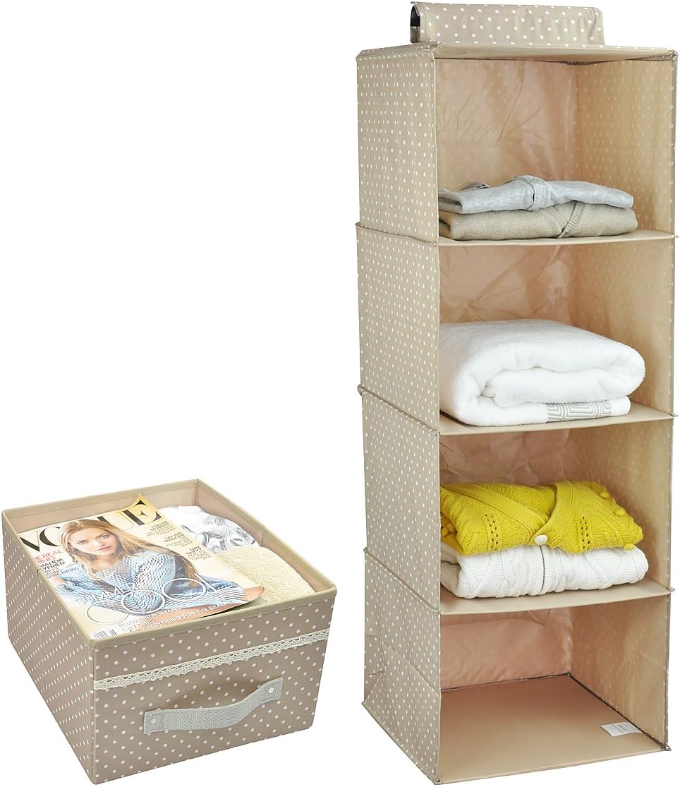 Caja de almacenamiento con dos compartimientos Almacenamiento y