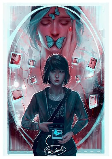 Poster Life is Strange (D) - Chloe & Max - A3 (42x30 cm)