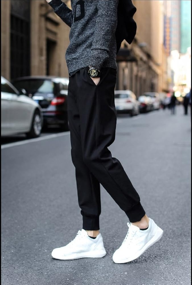 泣き叫ぶ 伝統的 砦 黒 スウェット パンツ コーデ メンズ 夏 Kentaja Org