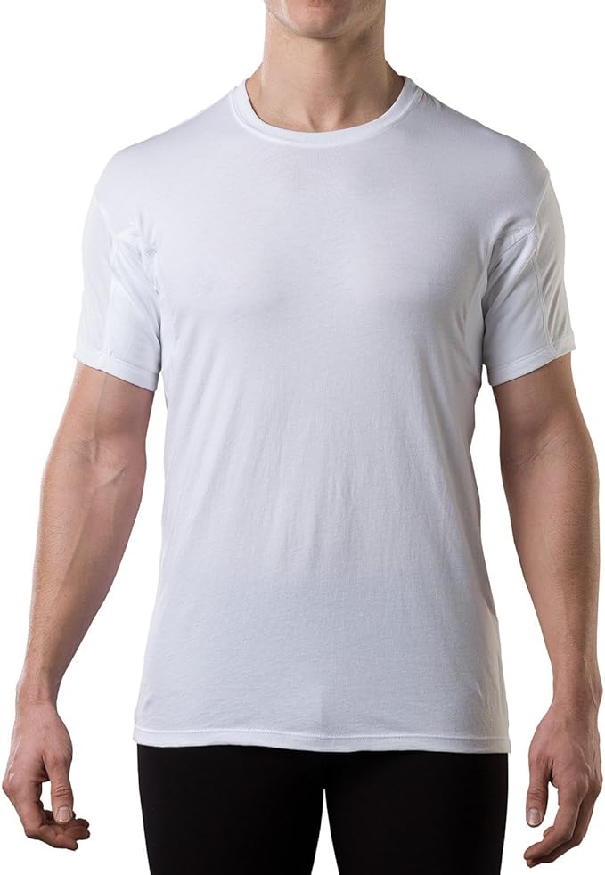 undershirt showing under dress shirt