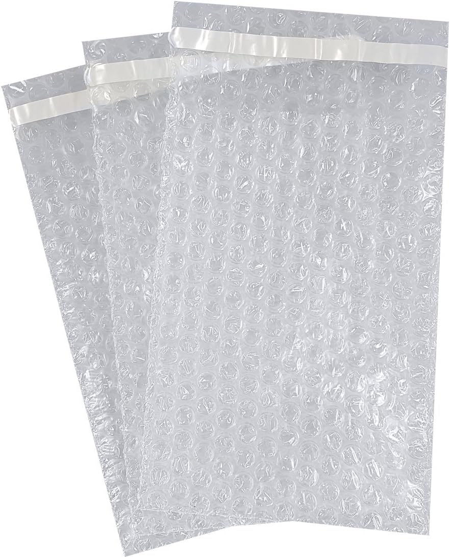 Triplast BB2 130 X 185"Clear Bubble Wrap" Pouch Bag (Pack of 20