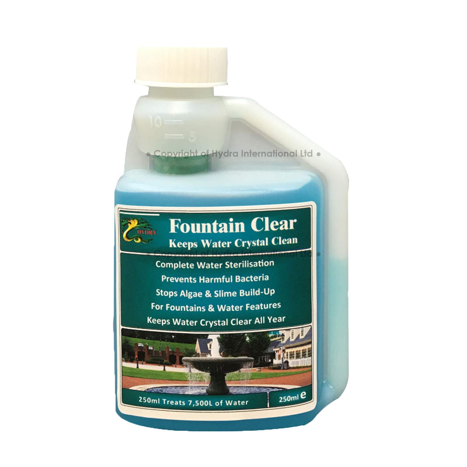 Buy HYDRA Fountain Clear Water Feature Cleaner 250ml Treats 7,500L