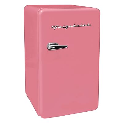 Buy Frigidaire Efr372 Pink 3 2 Cu Ft Pink Retro Compact Rounded Corner Premium Mini Fridge Online In Japan B07ppkbq24