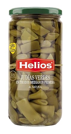 Helios 517 - Judías verdes anchas, 660 gr: Amazon.es: Alimentación ...