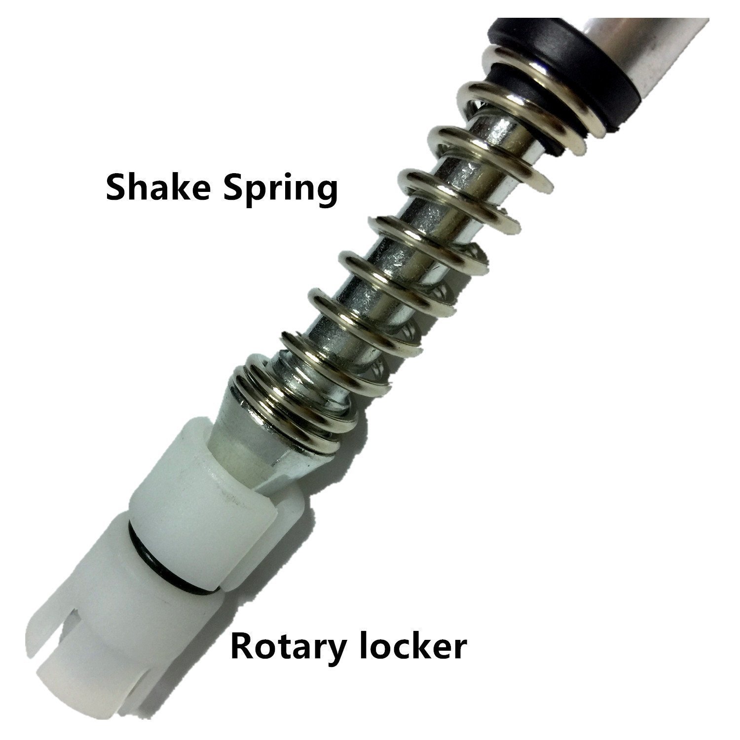 BAOCHI Walking Sticks Trekking Poles Hiking Trail (1 Pair) Telescoping Collapsible Lightweight Ultra Strong Anti Shock with Reflective Tape Red