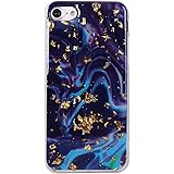 iPhone 7 Case, iPhone 8 Gel Shell Cover, Asnlove Glitter Sparkle Design Shockproof Flexible Silicone Ultra Slim Soft Back Skin Protective Case for Apple iPhone 7/8, Blue Marble