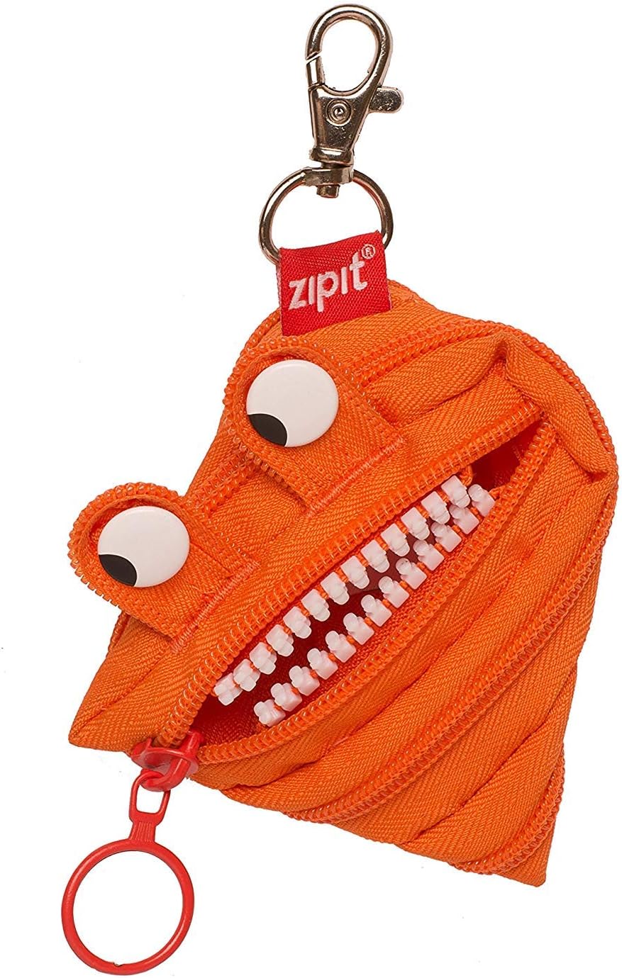 ZIPIT Monster Mini Pouch Coin Purse, Orange Amazon.ca Office Products