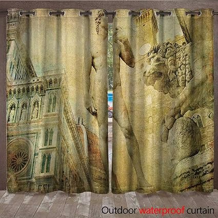 Amazon Com Blountdecor Italy Door Gazebo Curtain Ancient