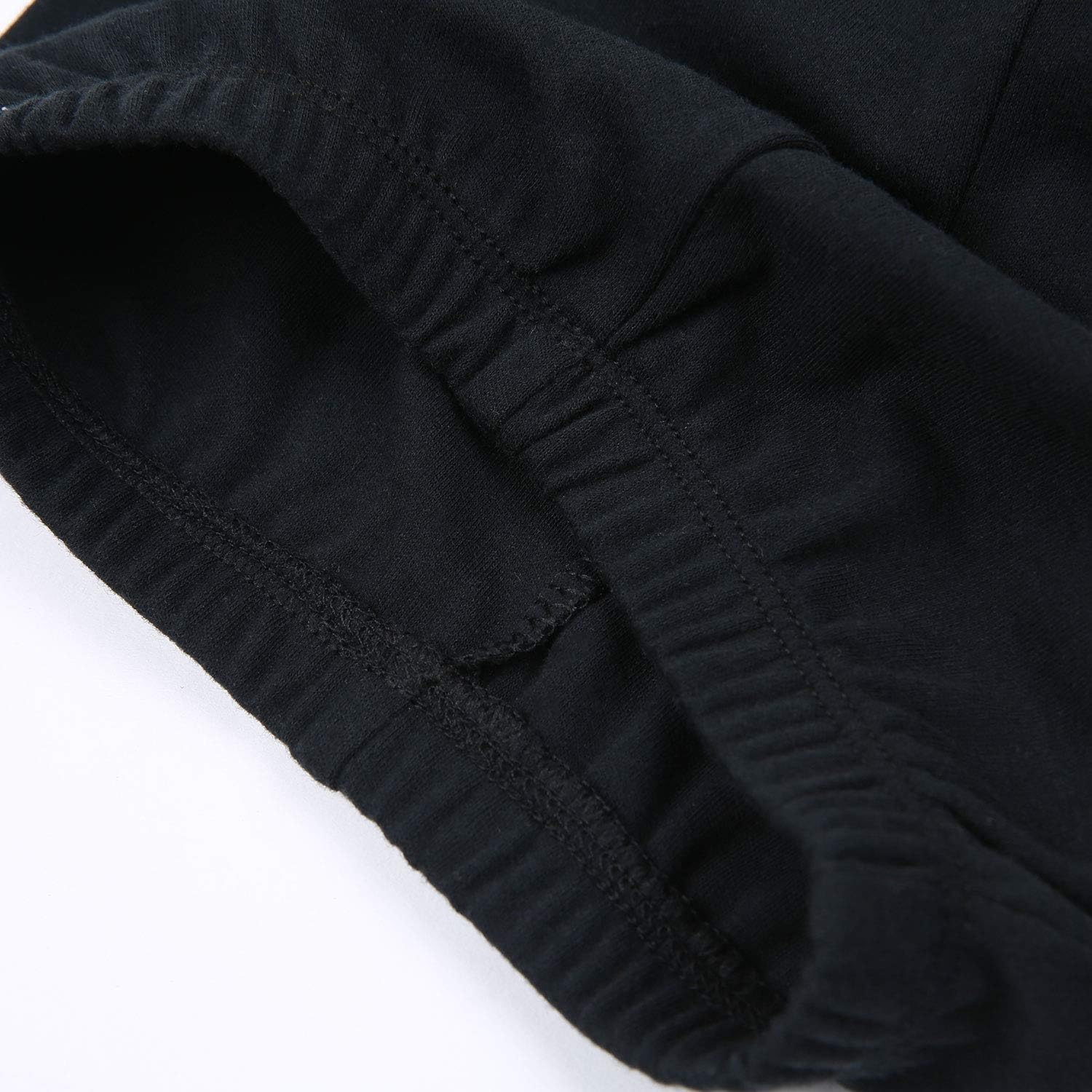 SOBOWO Solid Baby Sweatpants, Unisex Baby Toddler Cotton Crawling Pants for Newborn Boys Girls Pack of 2: Clothing