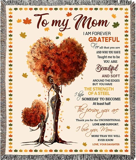 personalized blanket for mom