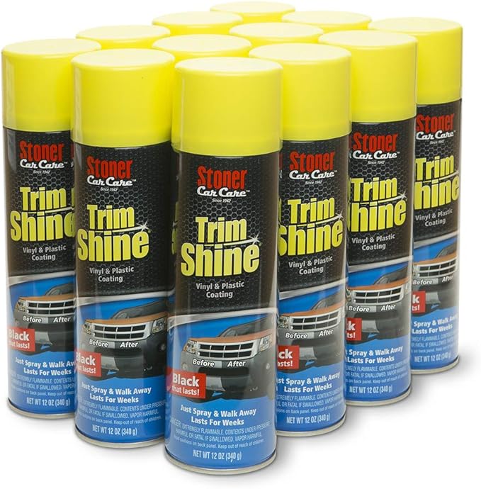 Stoner Car Care 9103412PK Trim Shine Protectant 144Fluid Ounces 12