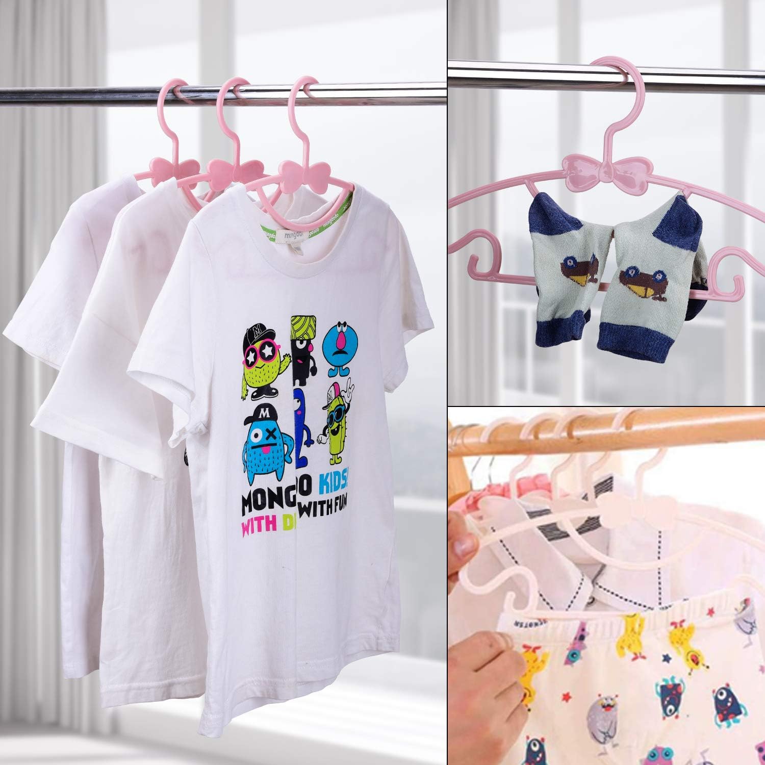 Cintres Vetements Pour Enfants En Plastique De Stockage Cintres Durables 30 Pieces 29 5 Cm Balala Cintres Bebe Rangements Cintres Dwteam In
