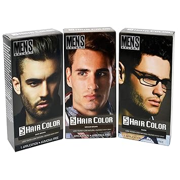 Amazon Com Pack Of 36 Men S Select Hair Color Men Dark Brown