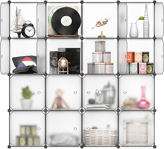 LANGRIA Armario Modular, Estantería por Módulos, Armario de Almacenaje