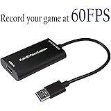 HDMI Video Capture Device USB 3.0 1080P 60 FPS Video & Audio Grabber for XBOX PS4