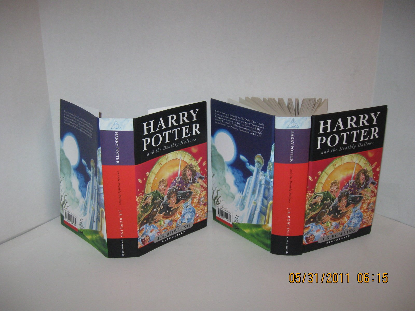 The Deathly Hallows Stated First Edition J K Rowling Amazon