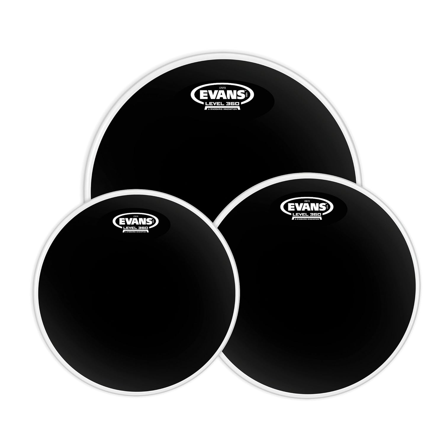 12 13 16インチスタンダードtompack エヴァンスetp Chr S B00blrtjyy ブラッククローム ドラムパーカッションアクセサリ 期間限定キャンペーン
