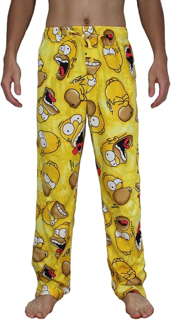 the simpsons pyjamas mens