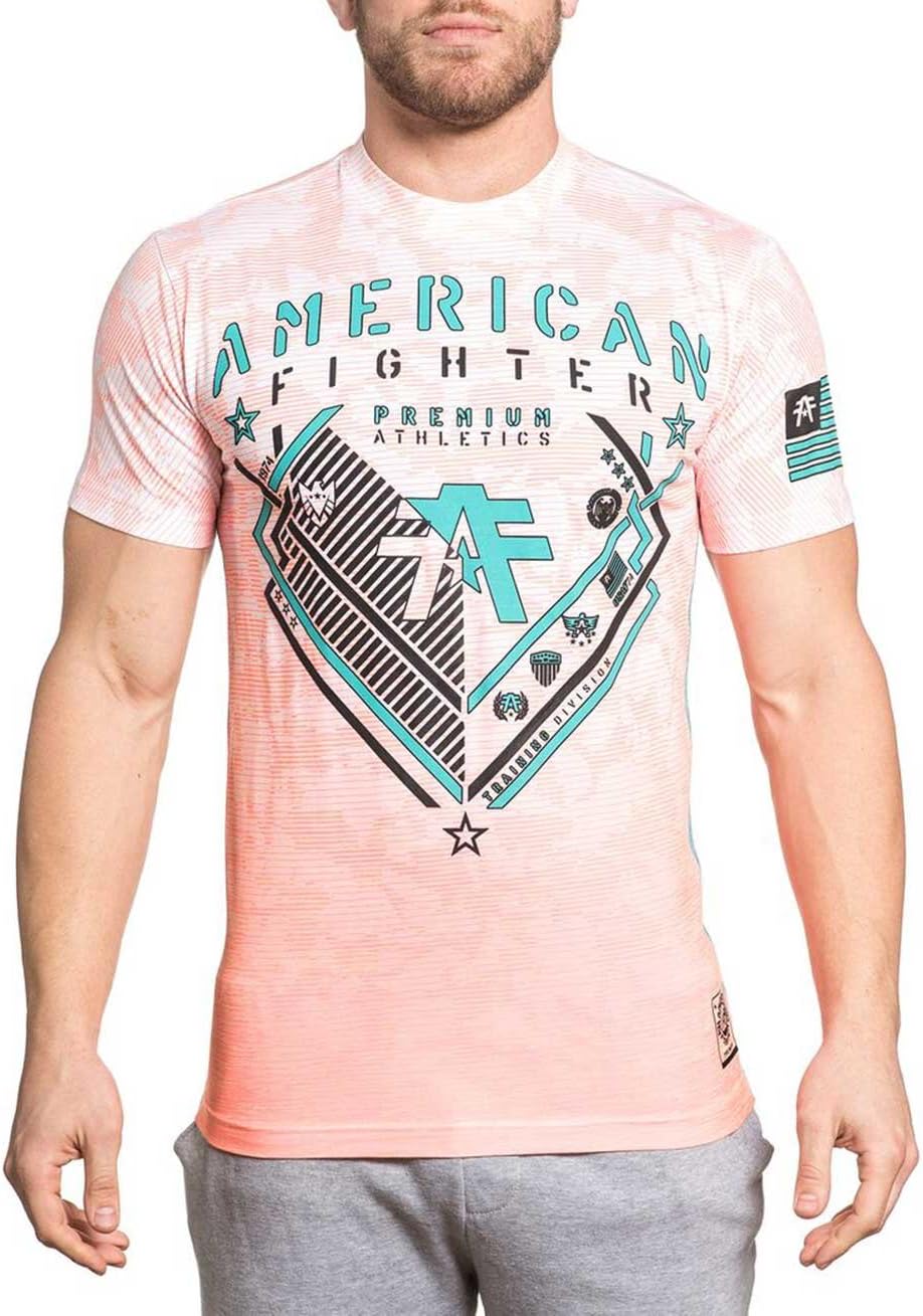 American Fighter Men's Euclid Tee Shirt White
