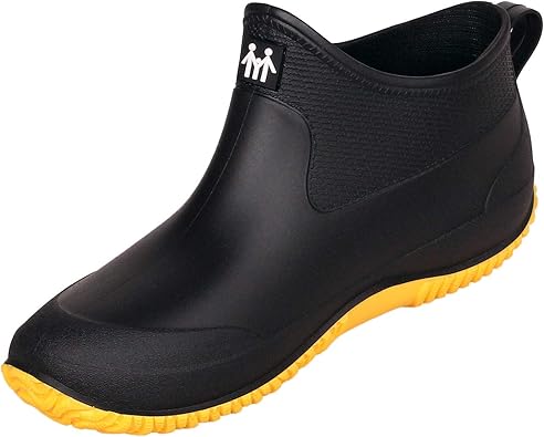 sapato de borracha cano curto