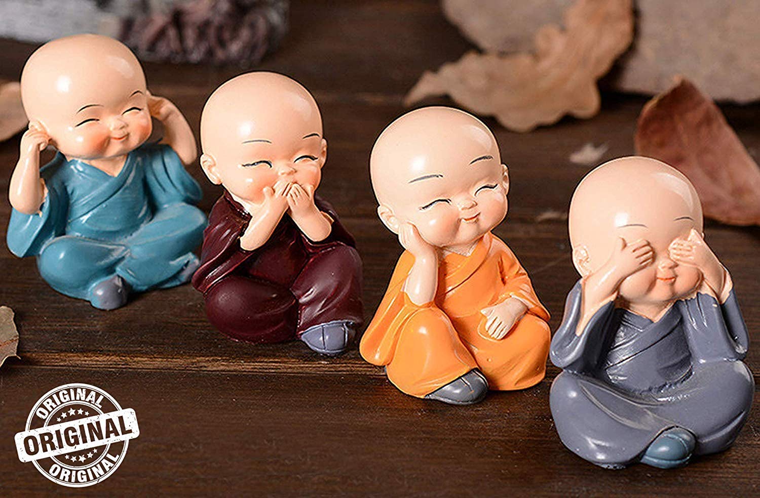 Buy Nyrwana Monk Sculpture Showpiece For Home Decor And Office