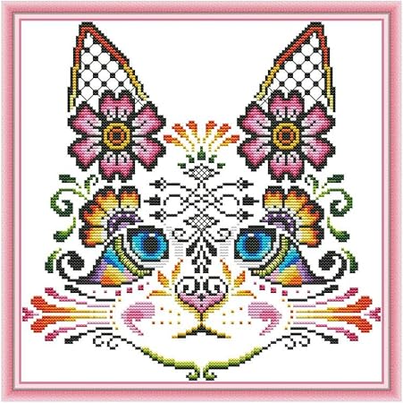 Zoomy Point De Croix Chat Bricolage Fait Main Couture Compte 14ct Imprime Point De Croix Broderie Decor Imprime Amazon Fr Cuisine Maison Zoomy Point De Croix Chat Bricolage Fait Main Couture Compte 14ct Imprime Point De Croix Broderie Decor Imprime Amazon Fr Cuisine Maison