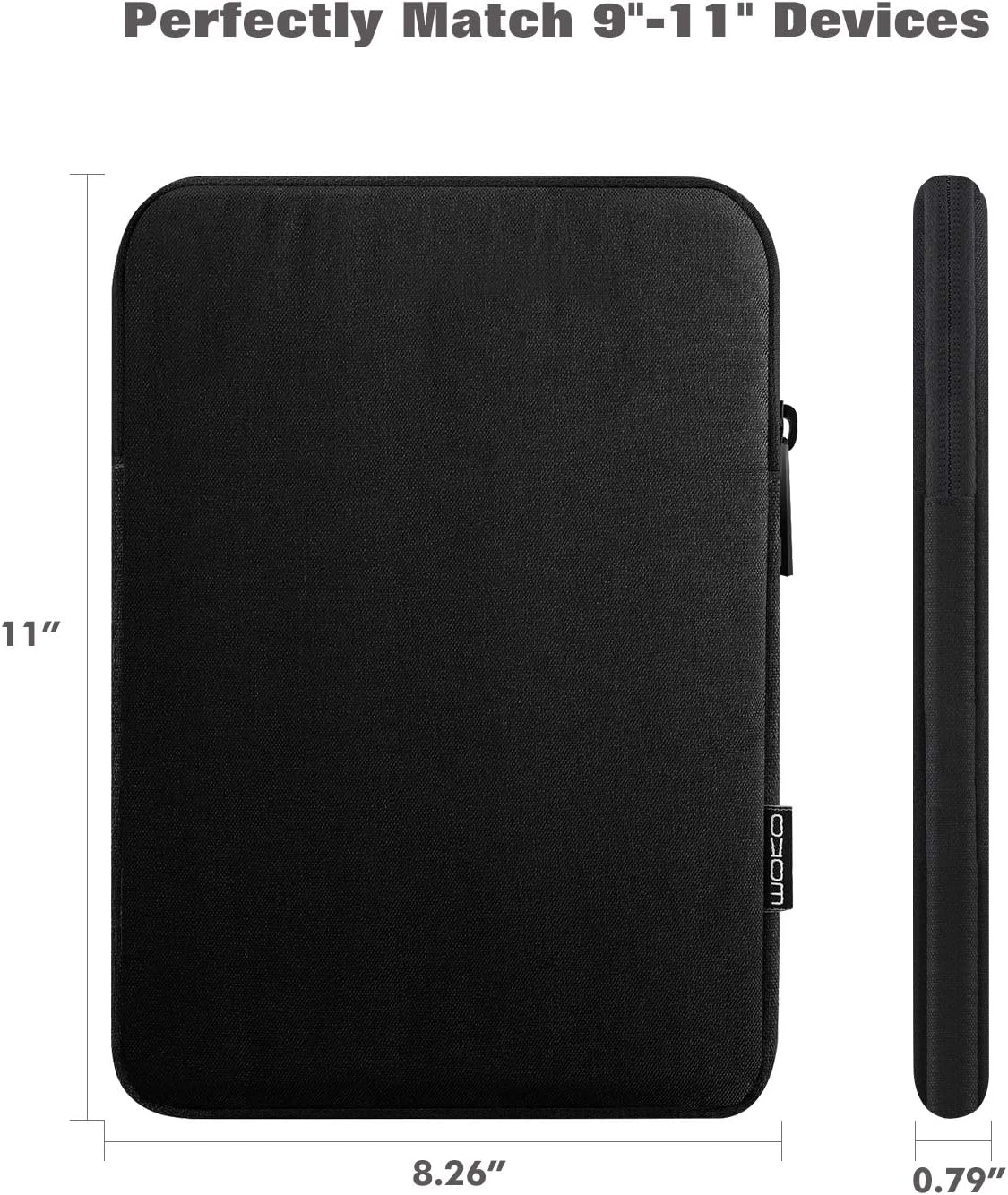 MoKo 9-11 inch tablet case for iPad Air M2 2024/Air 5/4 10.9, iPad Pro 11 M4 2024, iPad 10th 2024/9th/8th/7th, iPad 9.7 - Image 3