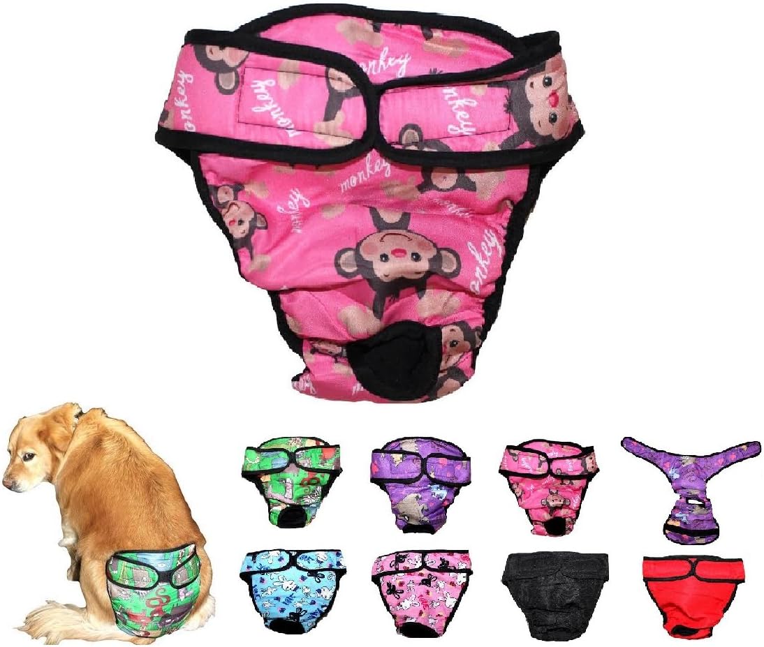 FDC Dog Diaper Reusable Washable Female Girl for Medium & Large Big Dog Breeds Size L, XL, XXL DELIVERY 2-4 Days!