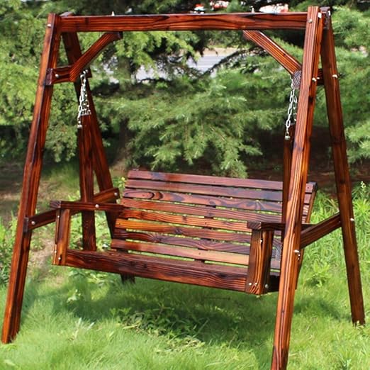 columpios de madera para terraza