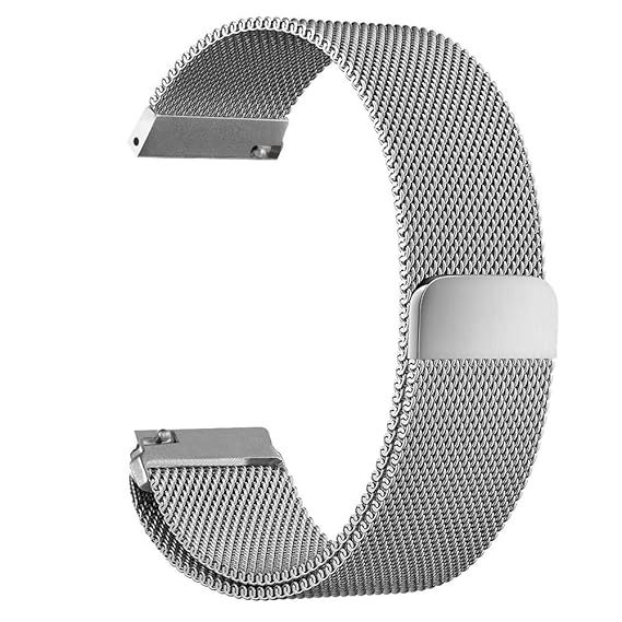 Amazon.com: Hua Wei Watch Band, Magnetic Milanese Loop ...