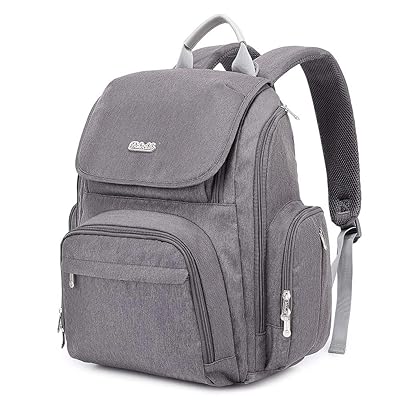 Stylish Diaper Bag Backpack with Changing Pad Dark Ethiopia Ubuy