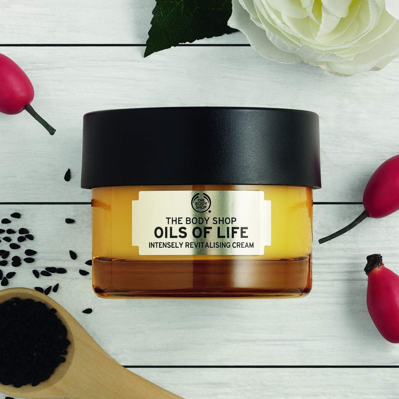 The Body Shop Oils of Life Intensely Revitalising Cream (1x 50ml) - Image 3