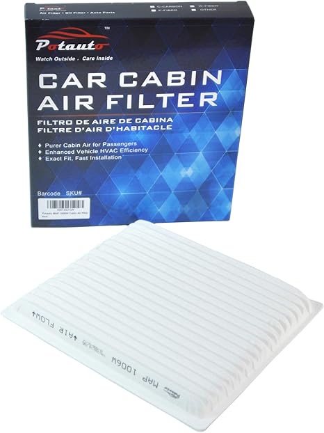 Potauto Map 1006w 20 Pack Cabin Air Filter Replacement