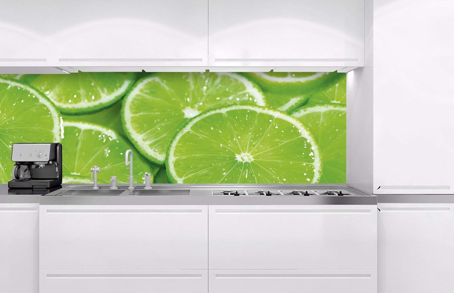DIMEX LINE Self-Adhesive Kitchen Backsplash Film Lemon, Grün, 180 x 60 cm - Image 3
