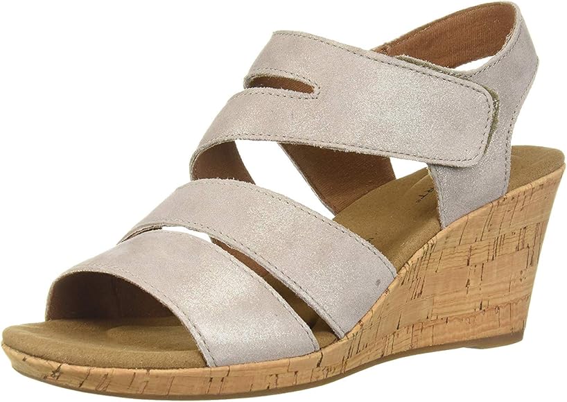 rockport women's briah asym wedge sandal