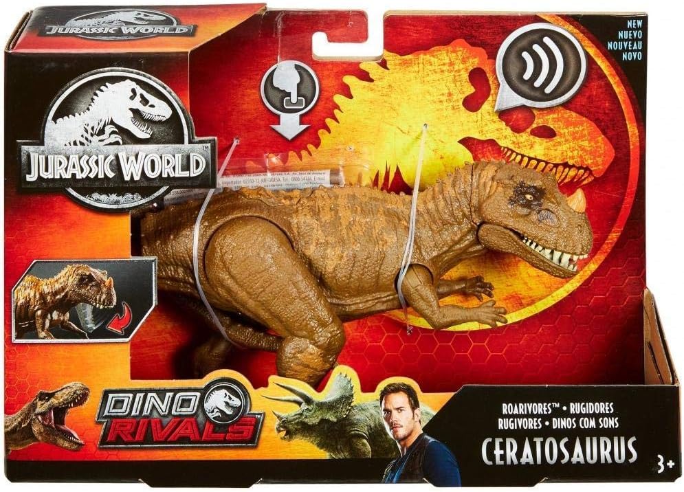 ceratosaurus jurassic world juguete