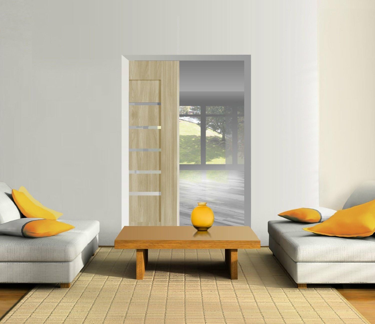 Sliding Door Track Gear System 1500mm HERKULES Top Hung Internal Single Door Kit 60kg, Aluminium, 154.5 x 6.3 x 4.2 cm - Image 4