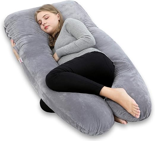 Amazon Com Angqi Full Body Pregnancy Pillow U Shaped Maternity