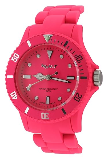 Reloj digital neon | Relojes digitales de muñeca y sobremesa