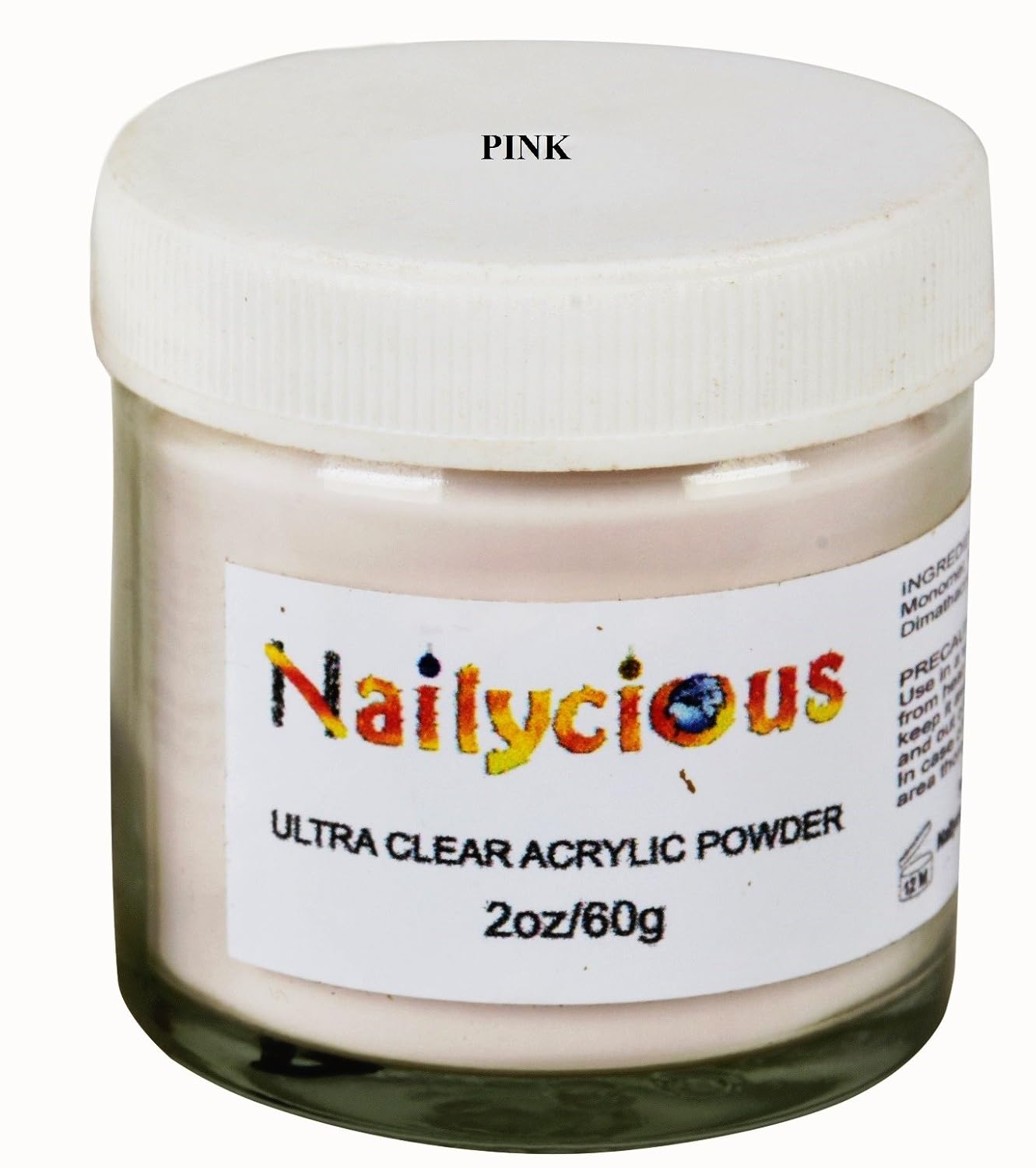 Professional Acrylic Powder For Nails Natural Pink 60g/2oz Amazon