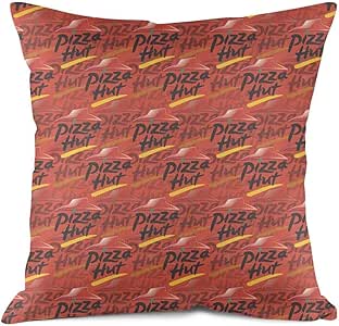 HYMANWASQHFT Throw Pillow Pizza Hut Logo Online Delivery ...