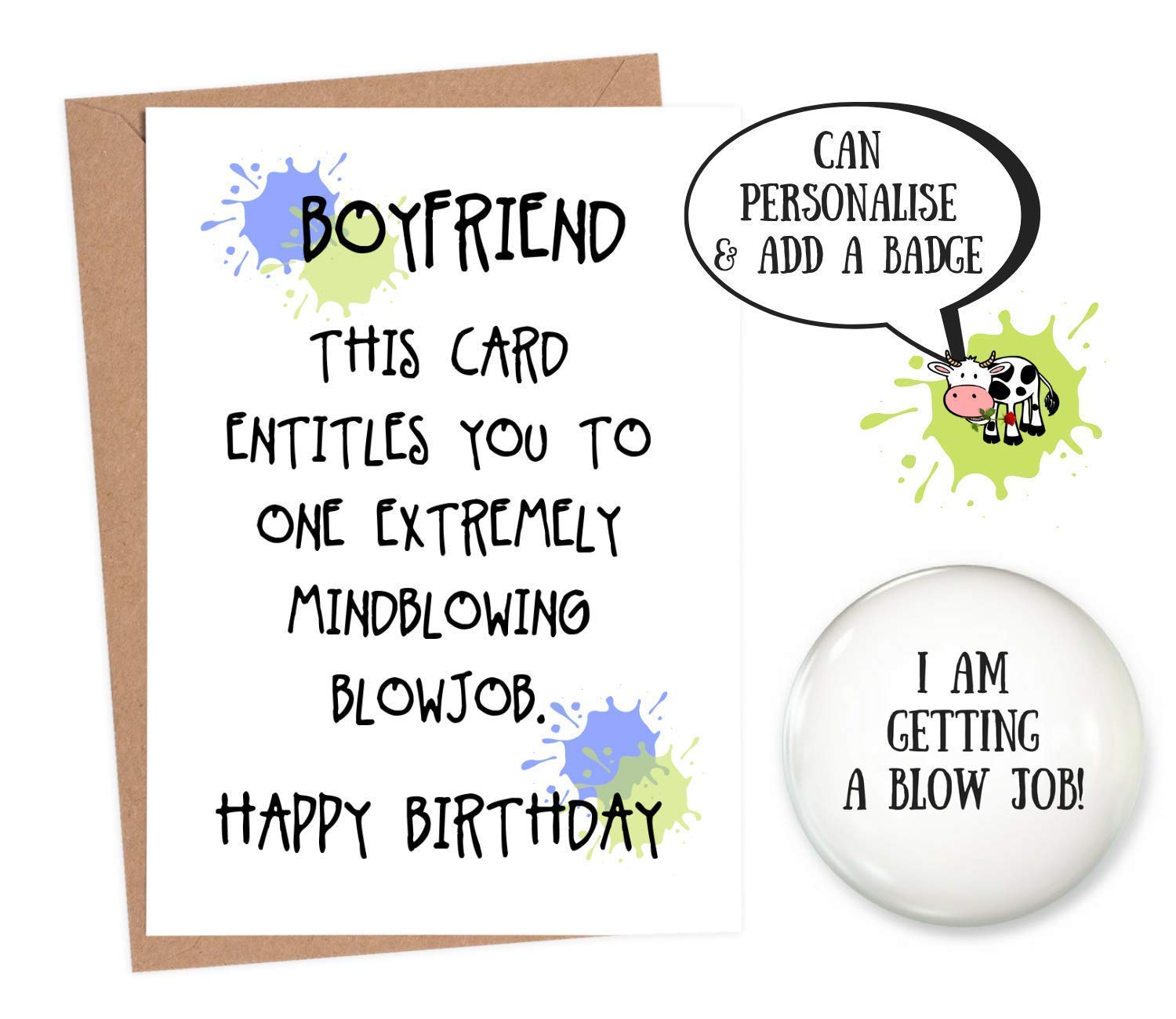 rude boyfriend birthday cards