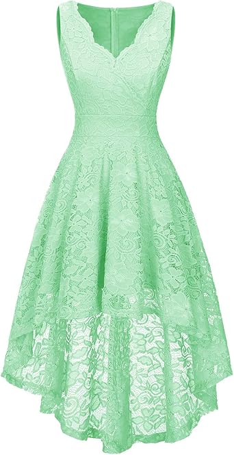 women's floral lace dress