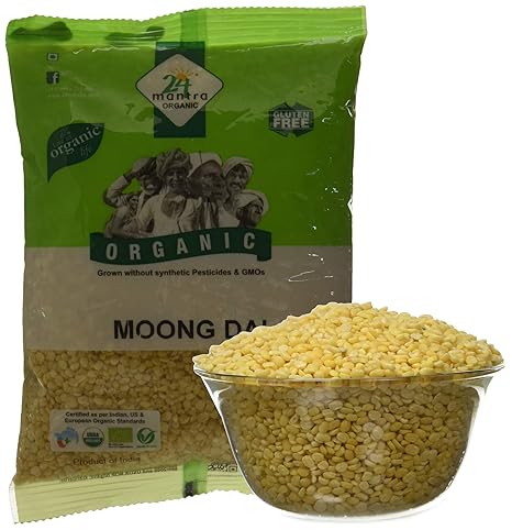 24 Mantra Organic Moong Dal, 500g