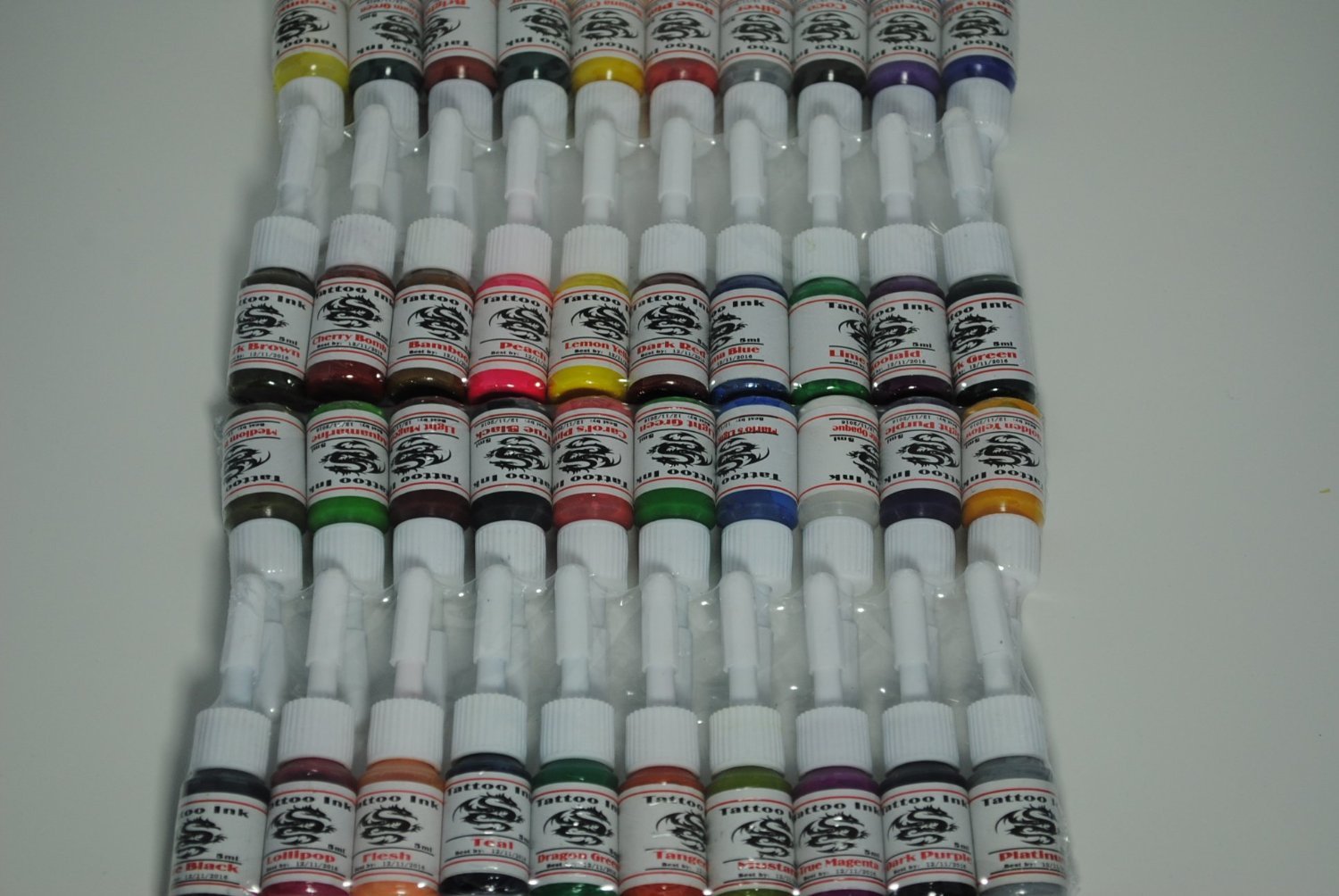54 Color Tattoo Ink 5ml(1/6oz) Each Tattoo Pigment High